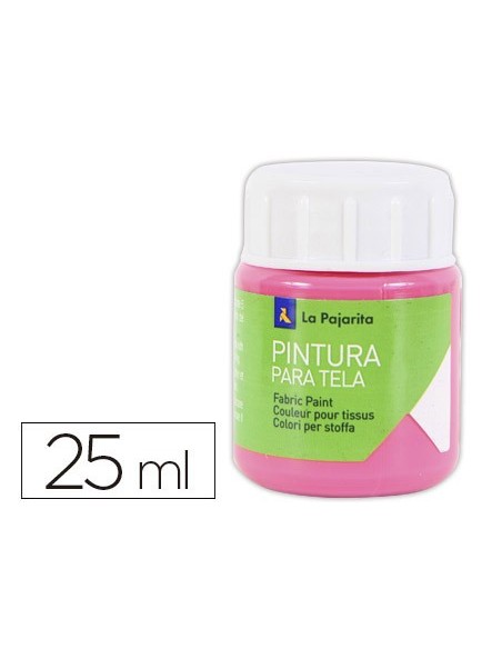 PINTURA TELA LA PAJARITA MAGENTA 25 ML