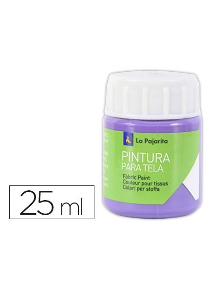 PINTURA TELA LA PAJARITA LILA 25 ML