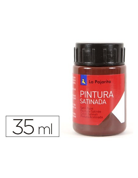PINTURA LATEX LA PAJARITA CASTAÑA 35 ML