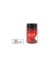 PINTURA LATEX LA PAJARITA CASTAÑA 35 ML 2