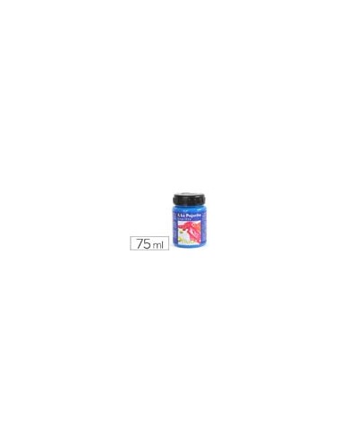 PINTURA LATEX LA PAJARITA F-05 AZUL LUMINOSO 75ML