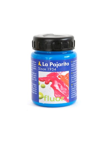 PINTURA LATEX LA PAJARITA F-05 AZUL LUMINOSO 75ML