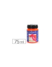 PINTURA LATEX LA PAJARITA F-02 NARANJA FLUORESCENTE 75ML 2