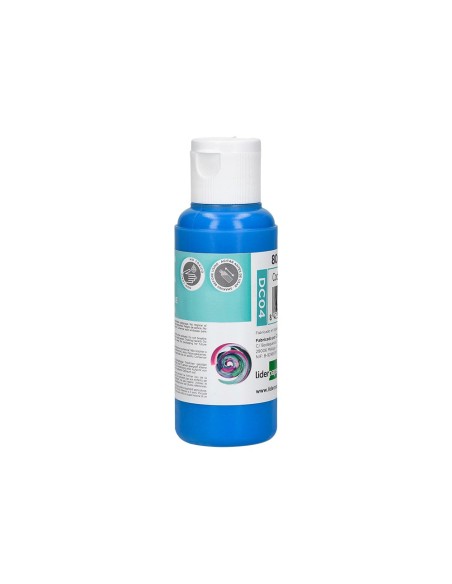 PINTURA ACRILICA  BOTE 80 ML CIAN