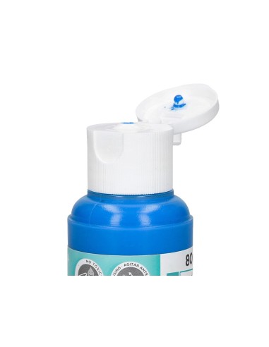 PINTURA ACRILICA  BOTE 80 ML CIAN