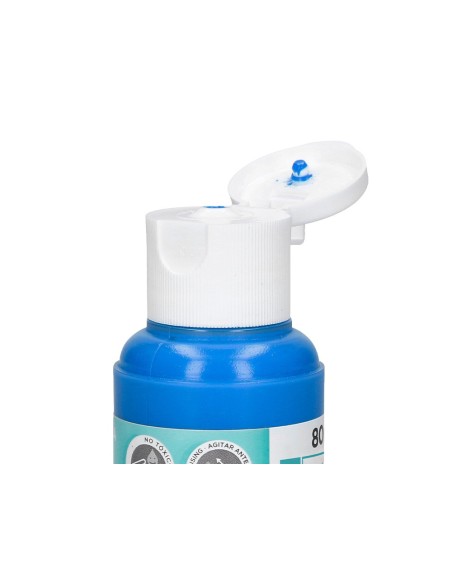 PINTURA ACRILICA  BOTE 80 ML CIAN
