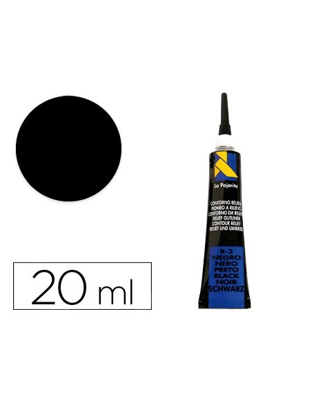 CONTORNO RELIEVE NEGRO R-3 LA PAJARITA