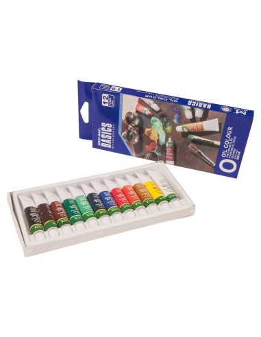 PINTURA OLEO ARTIST CAJA CARTON 12 COL.SURTIDOS TUBO 12 ML