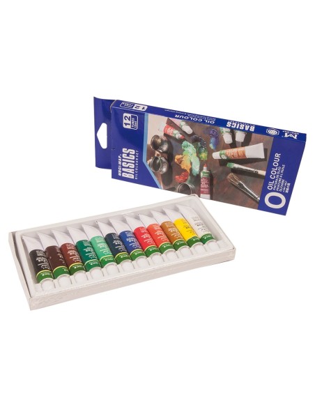 PINTURA OLEO ARTIST CAJA CARTON 12 COL.SURTIDOS TUBO 12 ML
