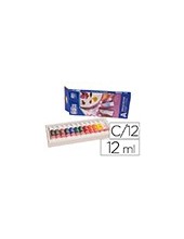 PINTURA ACRILICA ARTIST CAJA CARTON 12 COL.SURTIDOS TUBO 12 ML 2