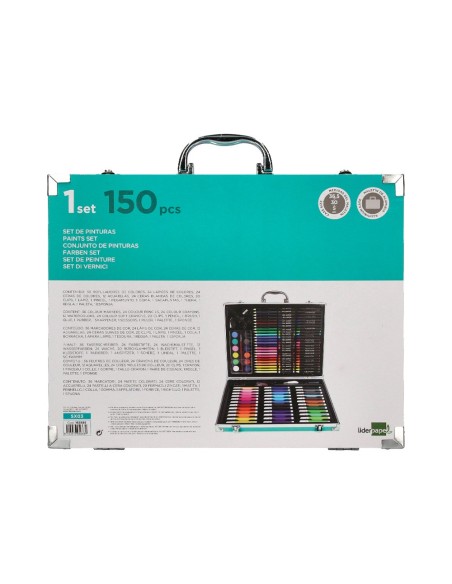 ESTUCHE PINTURA  AL.150 PIEZAS MALETIN 37,8X29,7X4,6 CM