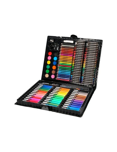 ESTUCHE PINTURA  PLAST.150 PIEZAS 36X31X4 CM