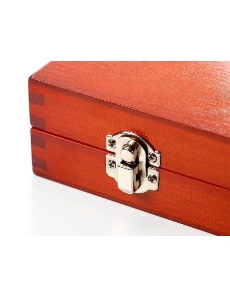 ESTUCHE PINTURA DERWENT ACADEMY MADERA LAPICES 35 PIEZAS
