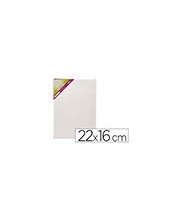 BASTIDOR  LIENZO GRAPADO TRASERO ALGODON 100% 22X16 CM 2