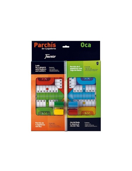 PARCHIS C/OCA TABLERO PEQUEÑO 42,5X33X4,45X33X4,4