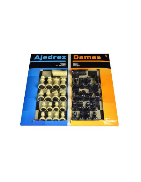 AJEDREZ C/DAMAS TABLERO GRAN 41X40X4,6