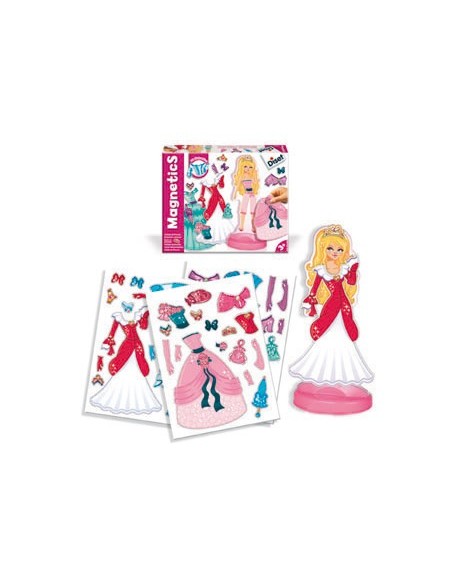 JUEGO DISET MAGNETICO VESTIDOS PRINCESAS