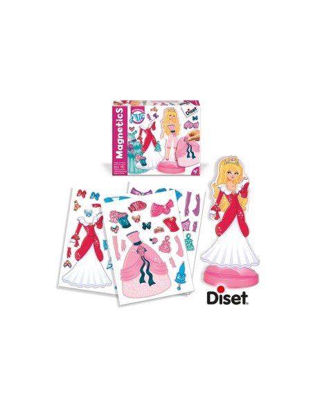 JUEGO DISET MAGNETICO VESTIDOS PRINCESAS