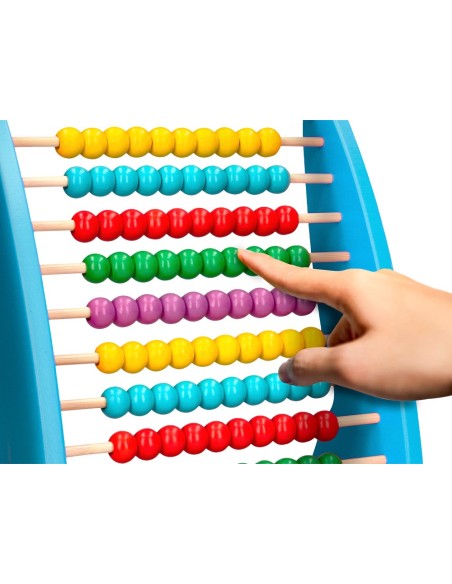 ABACO MADERA 21X17,5X 5 CMS 100 BOLAS