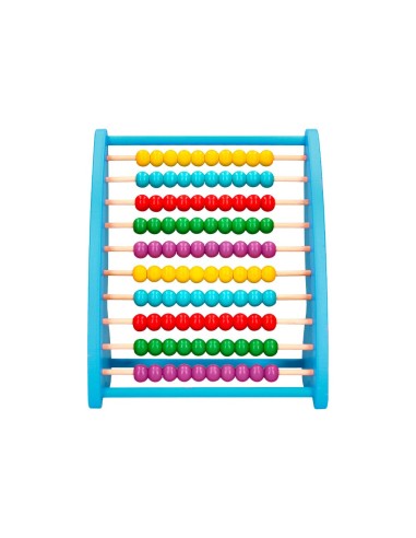 ABACO MADERA 21X17,5X 5 CMS 100 BOLAS