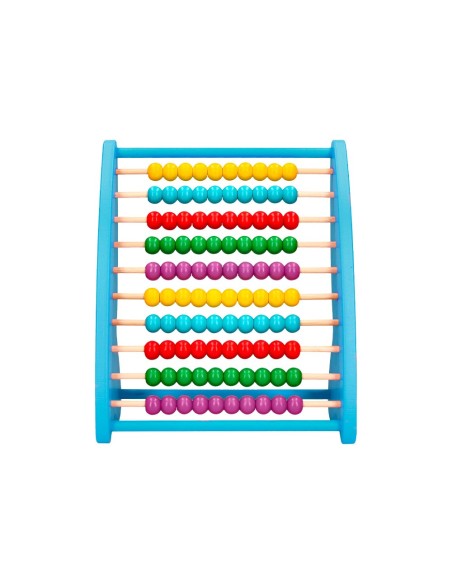 ABACO MADERA 21X17,5X 5 CMS 100 BOLAS