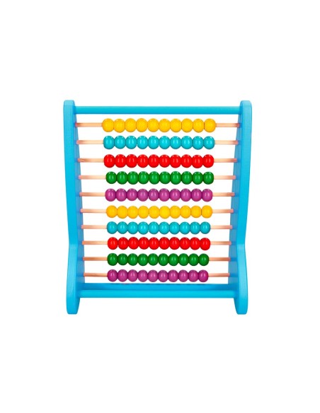 ABACO MADERA 21X17,5X 5 CMS 100 BOLAS