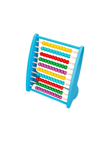 ABACO MADERA 21X17,5X 5 CMS 100 BOLAS