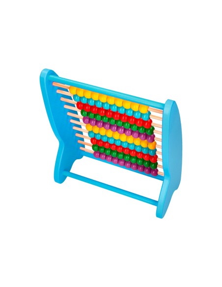 ABACO MADERA 21X17,5X 5 CMS 100 BOLAS