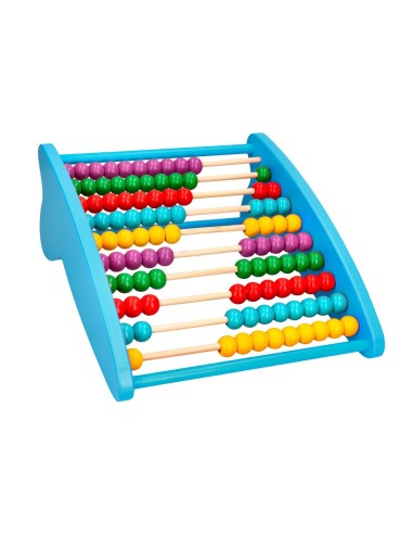 ABACO MADERA 21X17,5X 5 CMS 100 BOLAS