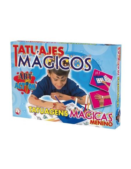 JUEGO DE MESA FALOMIR TATUAJES MAGICOS INFANTIL