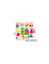 PUZZLE DISET SILUETA GRANJA 2