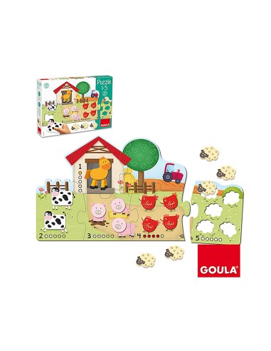 PUZZLE GOULA 1-5 21 PIEZAS