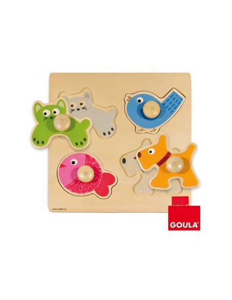 PUZZLE DISET ANIMALES DOMESTICOS