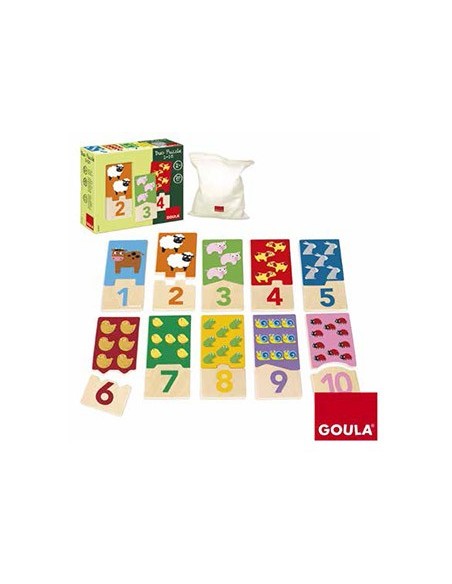PUZZLE GOULA INFANTIL DUO 1-10