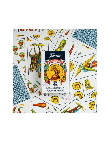 BARAJA FOURNIER ESPAÑOLA 100% PLASTICO