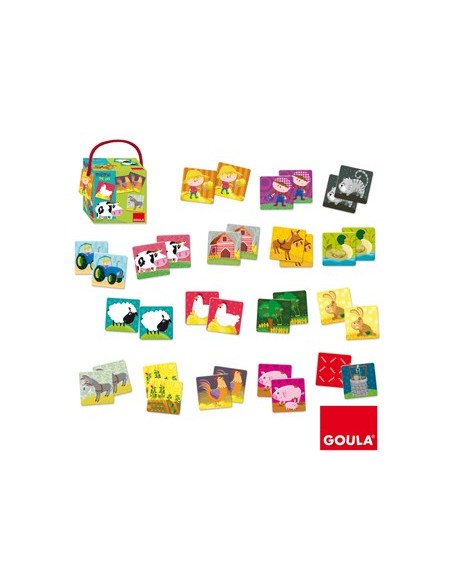 JUEGO DISET DIDACTICO MEMO GRANJA