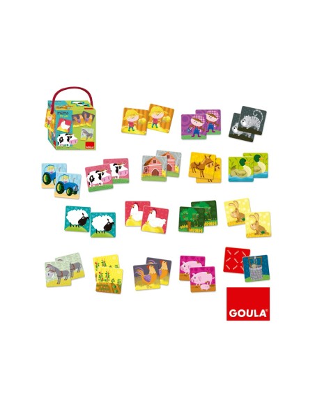 JUEGO DISET DIDACTICO MEMO GRANJA