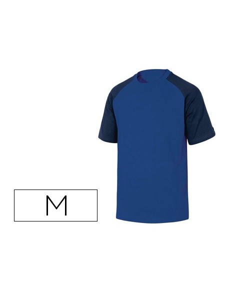CAMISETA ALGODON DELTAPLUS COLOR AZUL TALLA M