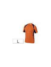 CAMISETA DELTAPLUS POLIESTER M.CORTA SECADO RAPIDO COL.NJ.MAR. T. L 2