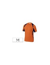 CAMISETA DELTAPLUS POLIESTER M.CORTA SECADO RAPIDO COL.NJ.MAR. T. M 2