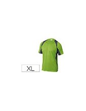 CAMISETA DELTAPLUS POLIESTER M.CORTA SECADO RAPIDO COL.VER.GR. T. XL 2