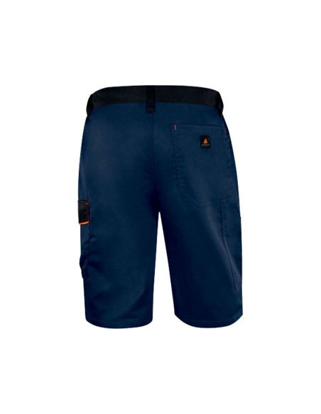 BERMUDA TRABAJO DELTAPLUS CINTURA AJUST.5 BOLS.COL.AZ.NJ. TALLA 3XL