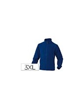 CHAQUETA DELTAPLUS POLAR CRREMALLERA 2 BOLS.COL.AZ.TALLA 3XL 2