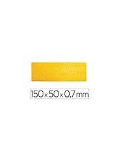 SIMBOLO ADHESIVO PVC LINEA DELIMITACION SUELO AM. 150X50X0,7MM.10UD. 2