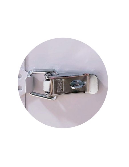 BOTIQUIN Q-CON.METALICO 4 COMP.VACIO PRIMEROS AUXILIOS 330X360X120MM