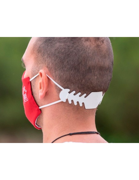 AJUST SALVAOREJAS MASCARILLA SILIC FLEXIBLE 3 POS AJUST BL.19,4X1,8CM