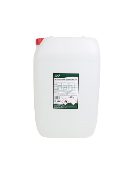 GEL HIDROALCOHOLICO HIGIENIZANTE DAHI MANOS GARRAFA 25 LITROS