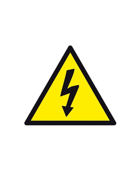 ETIQUETA ADH. APLI 10951 114X114XMM SIMBOLO ALTA TENSION