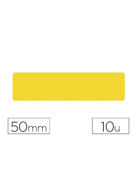 SIMBOLO ADHESIVO TARIFOLD PVC TIRA LONGITUDINAL 50 MM AM PACK 10U.