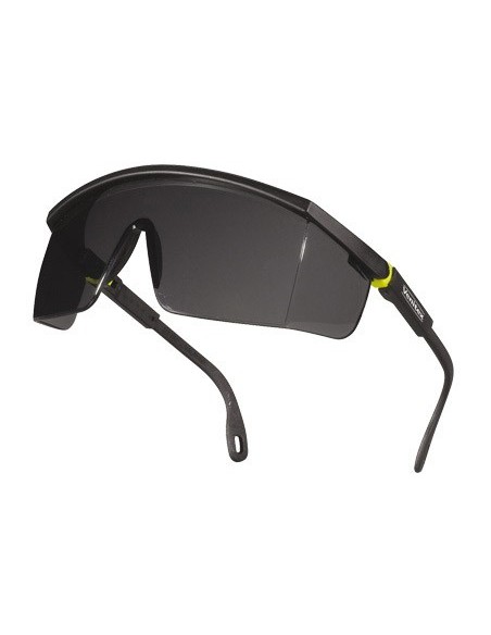 GAFAS PROTECCION POLICARBONATO MONOBLOQUE AHUMADO COL.GRIS- AM. UV400